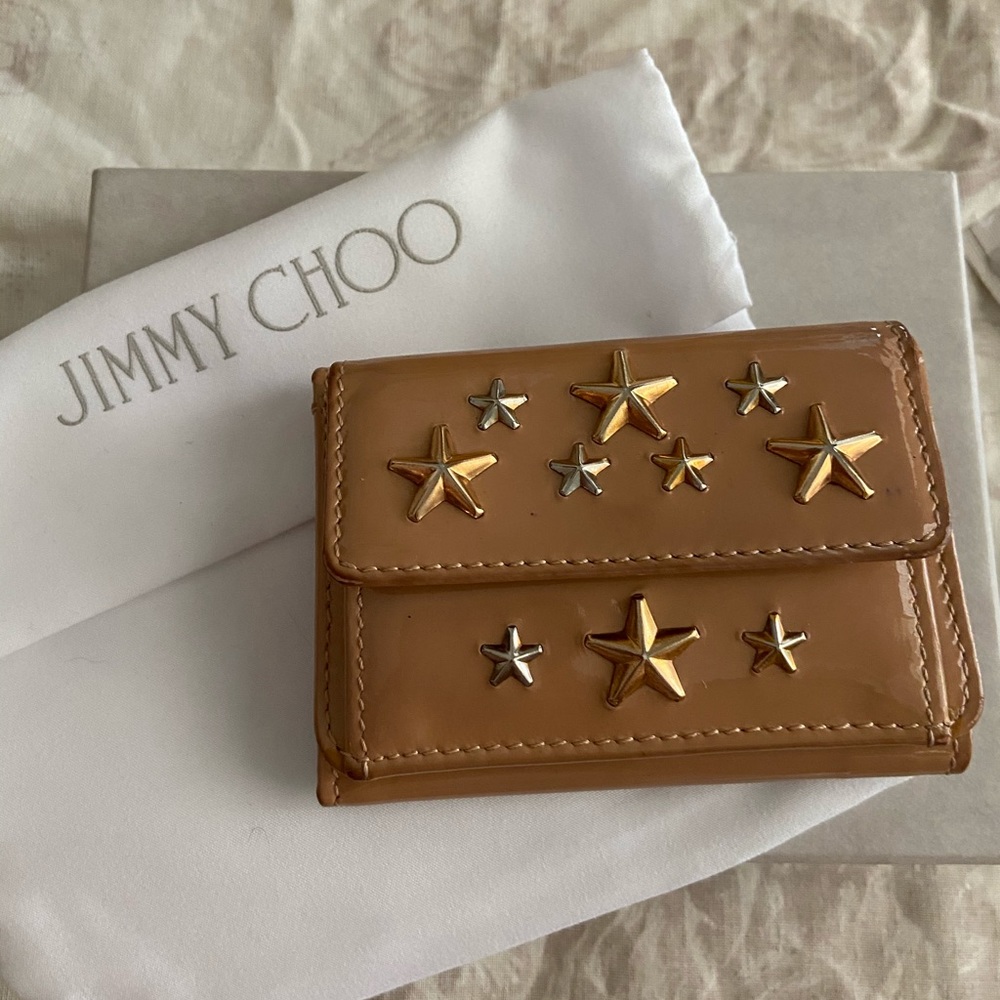 Jimmy Choo Nemo Metallic Mix Wallet